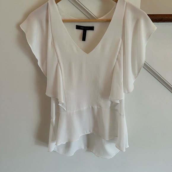 Top BCBGmaxazria blanc - Picture 1 of 3